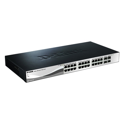 D Link Dgs 1210 28e Switch 24xgb 4xsfp Combo